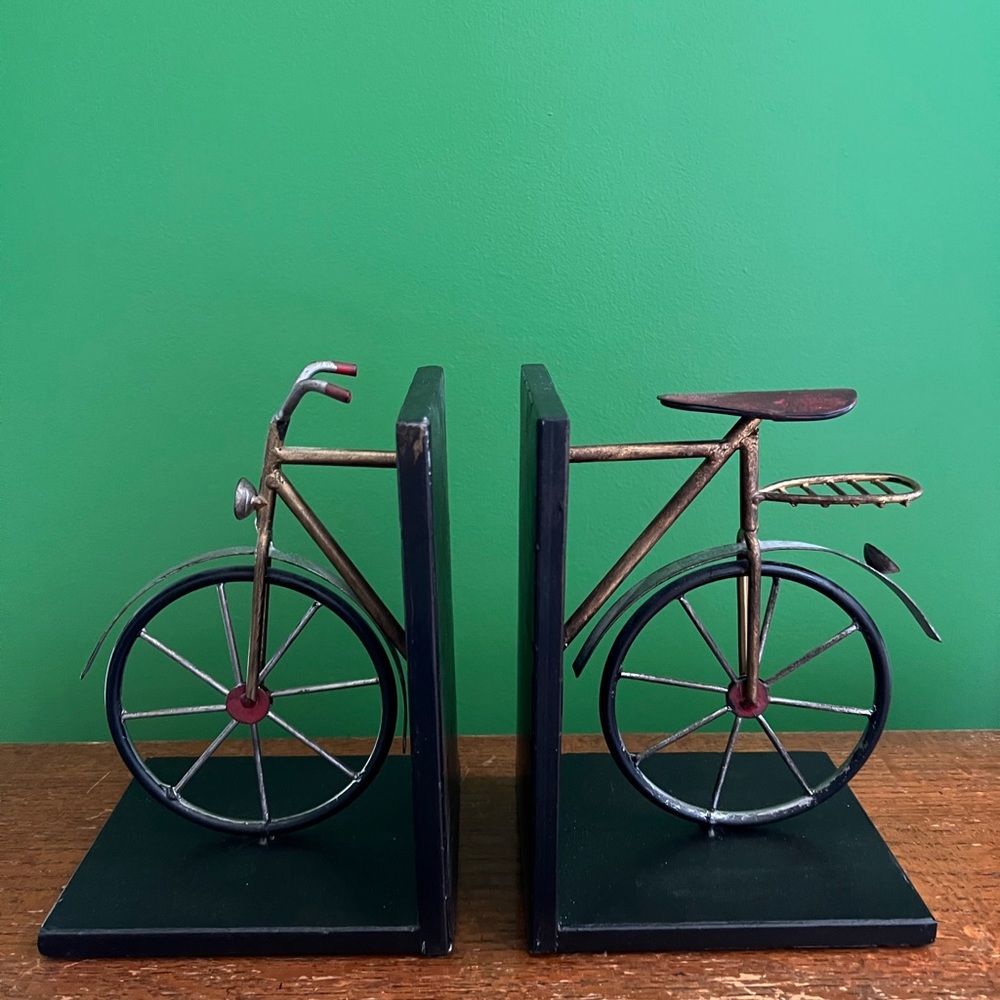 ⚫️Final Price⚫️ Bicycle Bookends